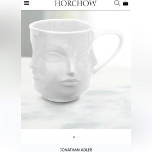 Jonathan Adler SET of 2 Dora Maar Mugs